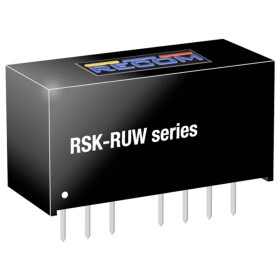 RECOM RSK-2412SRUW/H3/ADJ DC / DC menič napätia, DPS 24 V 12 V 0.167 A 2 W Počet výstupov: 1 x; RSK-2412SRUW/H3/ADJ