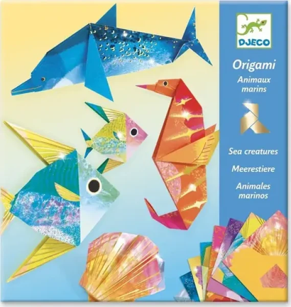 DJECO Origami metalické Pod vodou