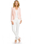 Dámska bunda M030 powder pink - Moe XS-34