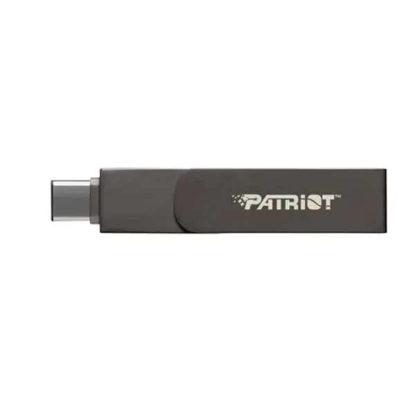 Patriot iLuxe Stick C MFi 256GB čierna / Flash disk / USB 3.2 Gen 1 / Lightning + USB-C / OTG (PI256GSKM30CL)