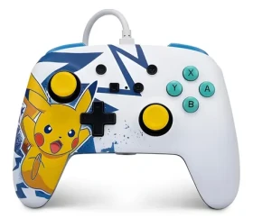 PowerA Enhanced Wired Controller Pikachu High Voltage / Káblový ovládač / pre Nintendo Switch / Pokémon design (NSGP0041-01)