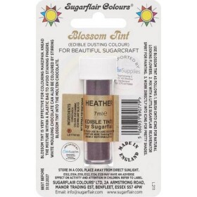 Jedlá prachová farba heather 7 ml - Sugarflair - Sugarflair