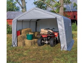 Plachtový prístřešok – ShelterLogic 3,7 × 3,7 m