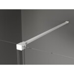 MEXEN/S - Velár sprchovací kút 130 x 85, transparent, biela 871-130-085-01-20