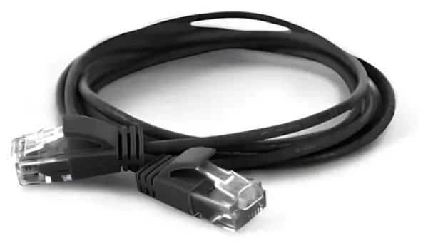 Wantec 7318 čierna / Patch kábel / Cat6a U/UTP / RJ-45 / 7 m (7318)