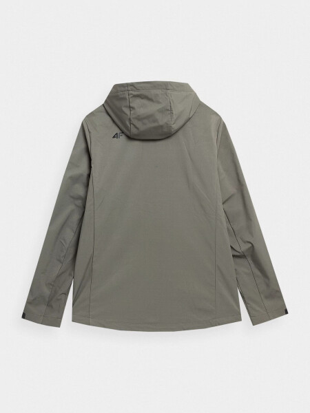 Pánska bunda softshell 4FSS23TSOFM044-44S olivová 4F