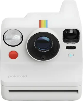 Polaroid Now+ Gen 3 biela / Fotoaparát pre okamžitú fotografiu / Bluetooth / Automatické ostrenie / Blesk (9161)