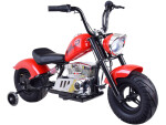 Mamido Detská elektrická motorka Chopper 24V červená