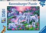 Ravensburger - Puzzle - Jednorožce pri západe slnka /150 dielikov/ od 7 rokov