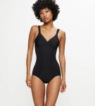 MODERN SOFT+COTTON - Tvarovacie body pre hladkú siluetu Triumph BLACK 80B