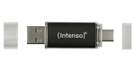 INTENSO Twist Line 512GB antracitová / USB flash disk / 2 ks / USB-A + USB-C / USB 3.2 Gen 1 / 70 MB/s (3539493)
