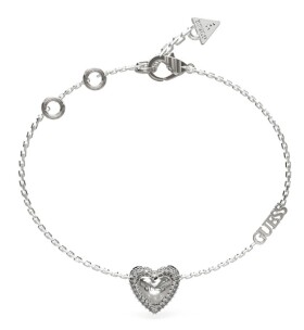 Guess Romantický oceľový náramok Beloved JUBB05022JWRH 18,5 cm