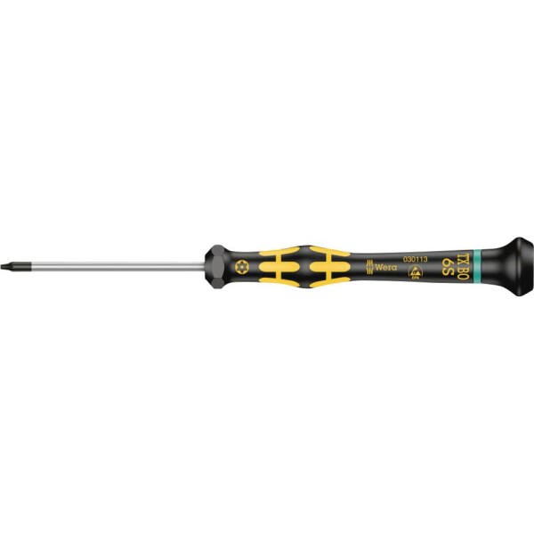 Wera 1567 ESD Kraftform Micro ESD skrutkovač Torx Veľkosť skrutkovača T 6; 05030113001