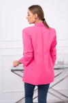 Bunda s klopami elegantná ružová UNI