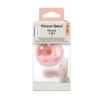 Tommee Tippee Breast-like 0-6m Girl / Cumlík / silikónový / 2 ks