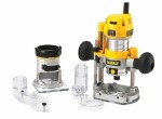 DeWalt D26204K / kombinovaná frézka / 900 W / 16.000-27.000 ot-min / klieština 6-8 mm / zdvih 55 mm (D26204K)