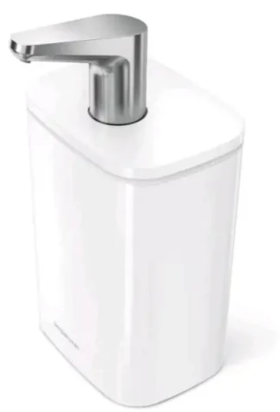 Simplehuman Pulse biela / Dávkovač mydla a dezinfekcia / 473 ml (838810025872)