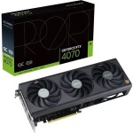 Asus ProArt GeForce RTX 4070 12GB / 2535 Mhz / GDDR6X / 192-bit / 1x HDMI / 3x DisplayPort / (8) (90YV0J11-M0NA00)