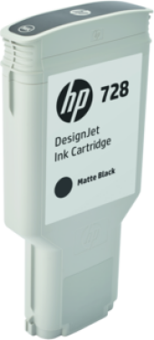 HP wkład atramentowy HP DesignJet 728 300-ml Čierny matowy- F9J68A