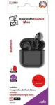 2GO TWS Mini čierna / Bezdrôtové slúchadlá do uší / Bluetooth / mikrofón / nabíjacie púzdro (797341)