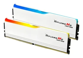 G.Skill Ripjaws M5 Neo RGB 32GB (2x16GB) 6000MHz biela / Operačná pamäť / DDR5 / PC5-48000 / CL36 / 1.35V / AMD EXPO (F5-6000J3636F16GX2-RM5NRW)