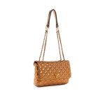 GUESS kabelka Cessily Convertible Crossbody bronze Zlatá