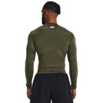 Tričko Under Armour HG Armour Comp LS Green XXXL