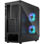 Fractal Design Focus 2 RGB Black Window čierna / ATX / 2x 140mm / 2x USB 3.0 / priehľadná bočnica / bez zdroja (FD-C-FOC2A-03)