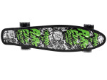 Mamido Skateboard Fiszka 55 cm s LED svetelnými kolesami