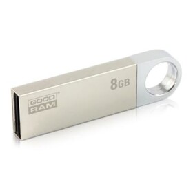 GOODRAM UUN2 strieborná 8GB / Flash disk / USB 2.0 / čítanie:20MBs / zápis: 5MBs (UUN2-0080S0R11)