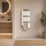 Mereo Elektrický sušiak uterákov, 3 moduly, biely MT82W