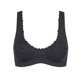 Dámska podprsenka Sloggi Zero Feel Lace 2.0 Bralette čierna BLACK