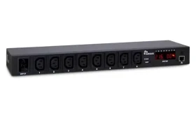 Inter-tech Argus SW-0816 čierna / Napájacia lišta / 19" rack / 8x IEC C13 / 16A / LCD displej (88887284)