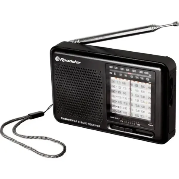 ROADSTAR TRA-2989 čierna / Rádio / FM / 3.5mm (7621800032409)