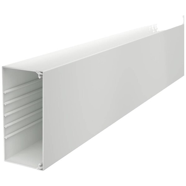 OBO Bettermann 6027229 káblová lišta (d x š x v) 2000 x 170 x 80 mm 4 ks svetlo sivá; 6027229