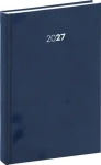 NOTIQUE Denný diár Balakon 2027 tmavo modrý / 15 × 21 cm