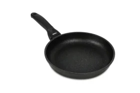 Risoli BLACKPLUS / Nepriľnavá panvica / 24 cm / liaty hliník / El Diamant povrch (00103BP/24PN)