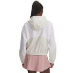 Mikina Under Armour Rival Woven Jacket Hoodie White M