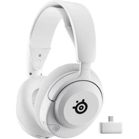 SteelSeries Arctis Nova 5 biela / Herné bezdrôtové slúchadlá / mikrofón / BT 5.3 / USB-C / 3.5 mm (61671)