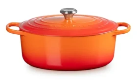 Le Creuset Signature Oválny hrniec s pokrievkou 31 cm oranžová (21178310902430)