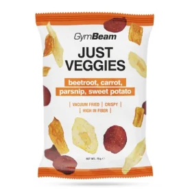 Just Veggies - zmes zeleninových lupienkov - GymBeam (12 x 75 g) (100543-2-12x75g)