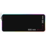 LORGAR Steller 913 (XL) čierna / herná podložka pod myš / RGB / 900 x 360 x 3 mm (LRG-GMP919)