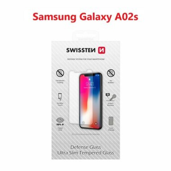 SWISSTEN Ochranné temperované sklo 2.5D pre SAMSUNG GALAXY A02s (74517888)