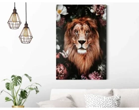 Obraz na plátne Kráľ kvetov, 60x80 cm%