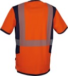 Reflexné pracovné tričko Cofra PARHAM Farba: Oranžová, Veľkosť: L (V650-0-02_Z_4)