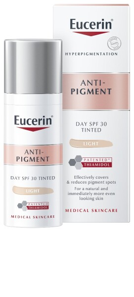 EUCERIN Anti-pigment denný krém SPF30 tónovaný svetlý 50 ml