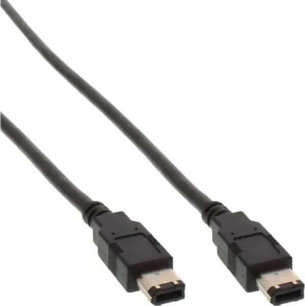 InLine FireWire 6-pin (M) - FireWire 6-pin (M) 5 m čierna / Kábel / 6 pin - 6 pin (34005)