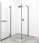 Sprchovací kút obdĺžnik 100x80 cm SAT TGD NEW SATTGDO80S100C SATTGDO80S100C