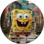 Jedlý papier SpongeBob 19,5 cm - Pictu Hap