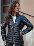 Dámska prešívaná prechodná bunda so stojačikom BUSY BEE black FashionStreet TY4538 M